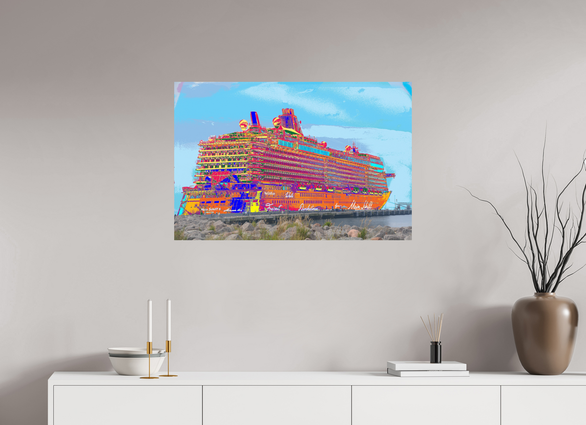 90 x 60 cm, Photo Print On Fuji Crystal DP II Mein Schiff 6