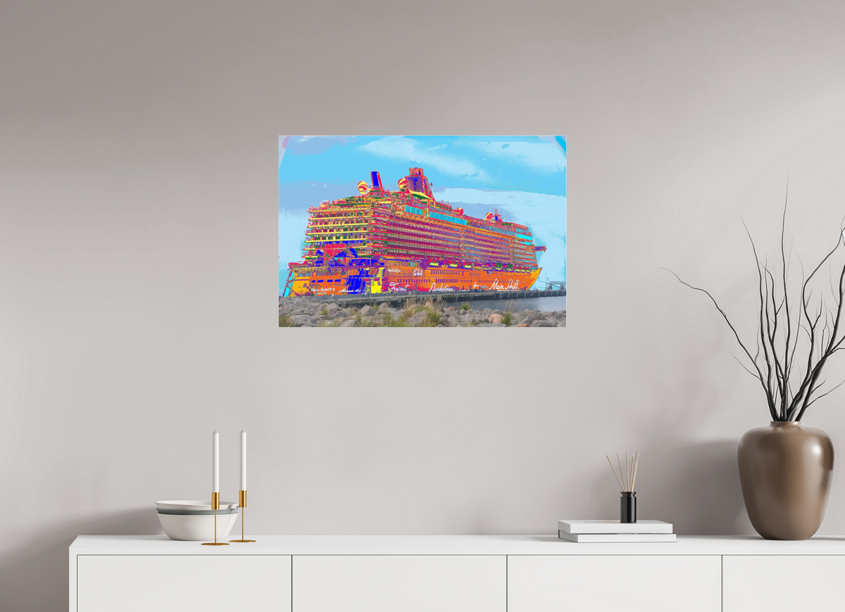 75 x 50 cm, Photo Print Under Acrylic Glass Mein Schiff 6