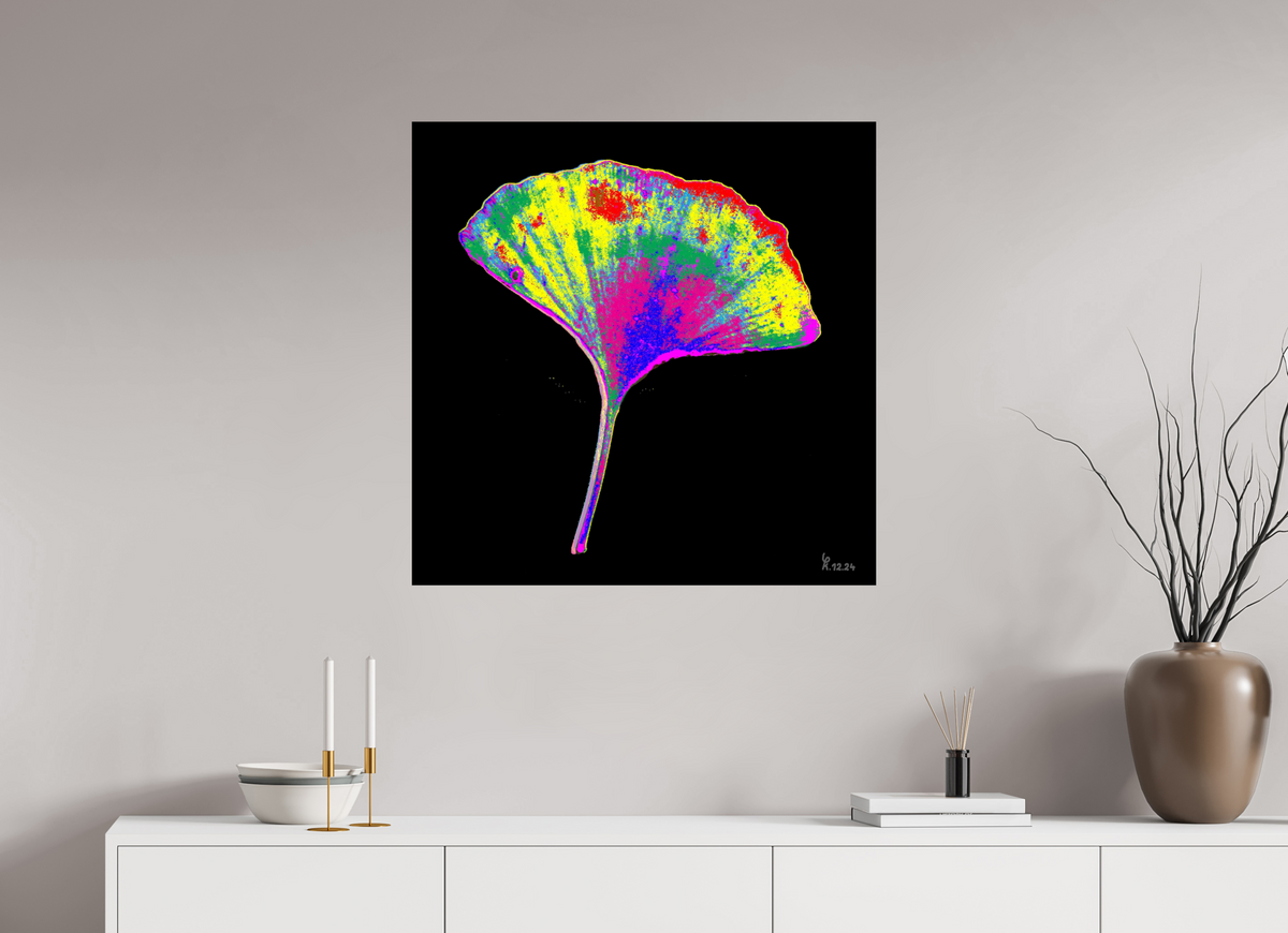 80 x 80 cm, Photo Print On Fuji Crystal DP II Ginko