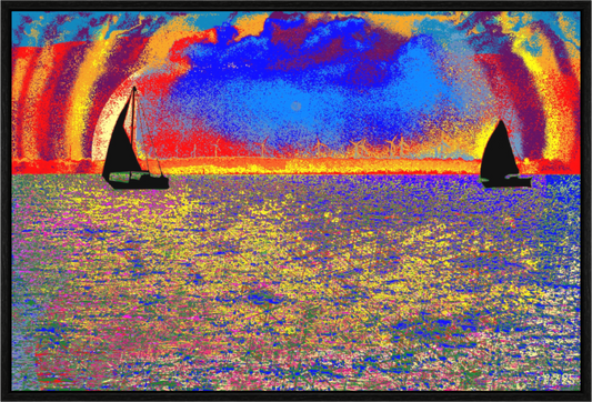 Main image 755 Zwei Segel im Meer