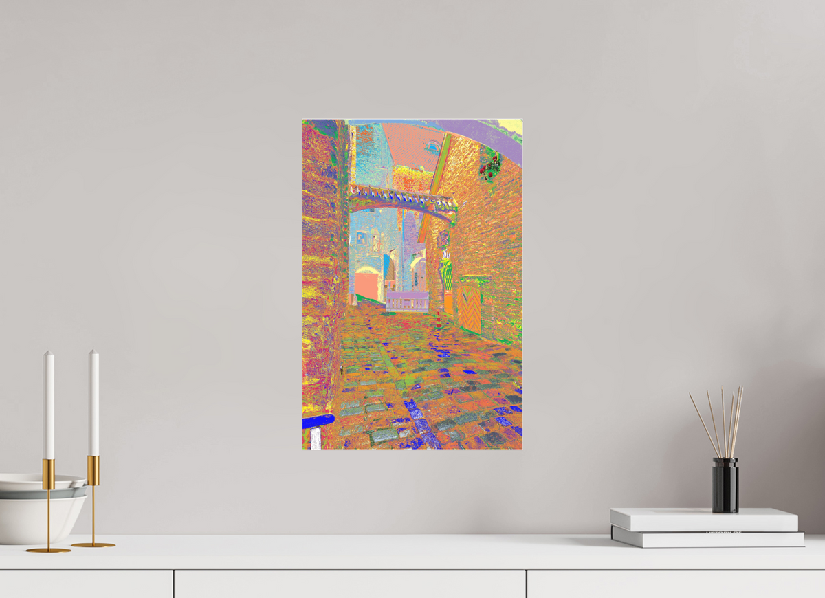 30 x 45 cm, Foto-Abzug hinter Acrylglas matt 812 Altstadt von Tallin