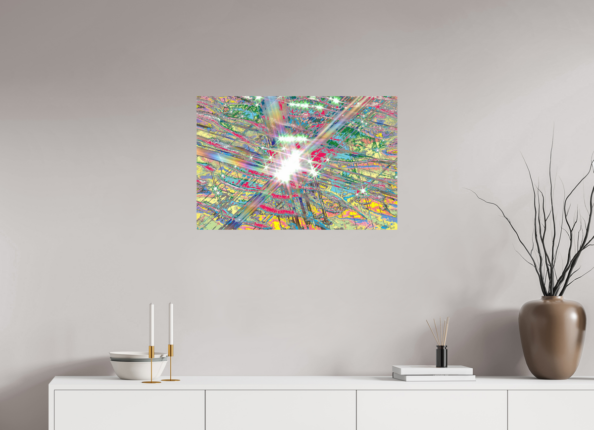 75 x 50 cm, Photo Print On Fuji Crystal DP II 760 Lichtspiel im Watt