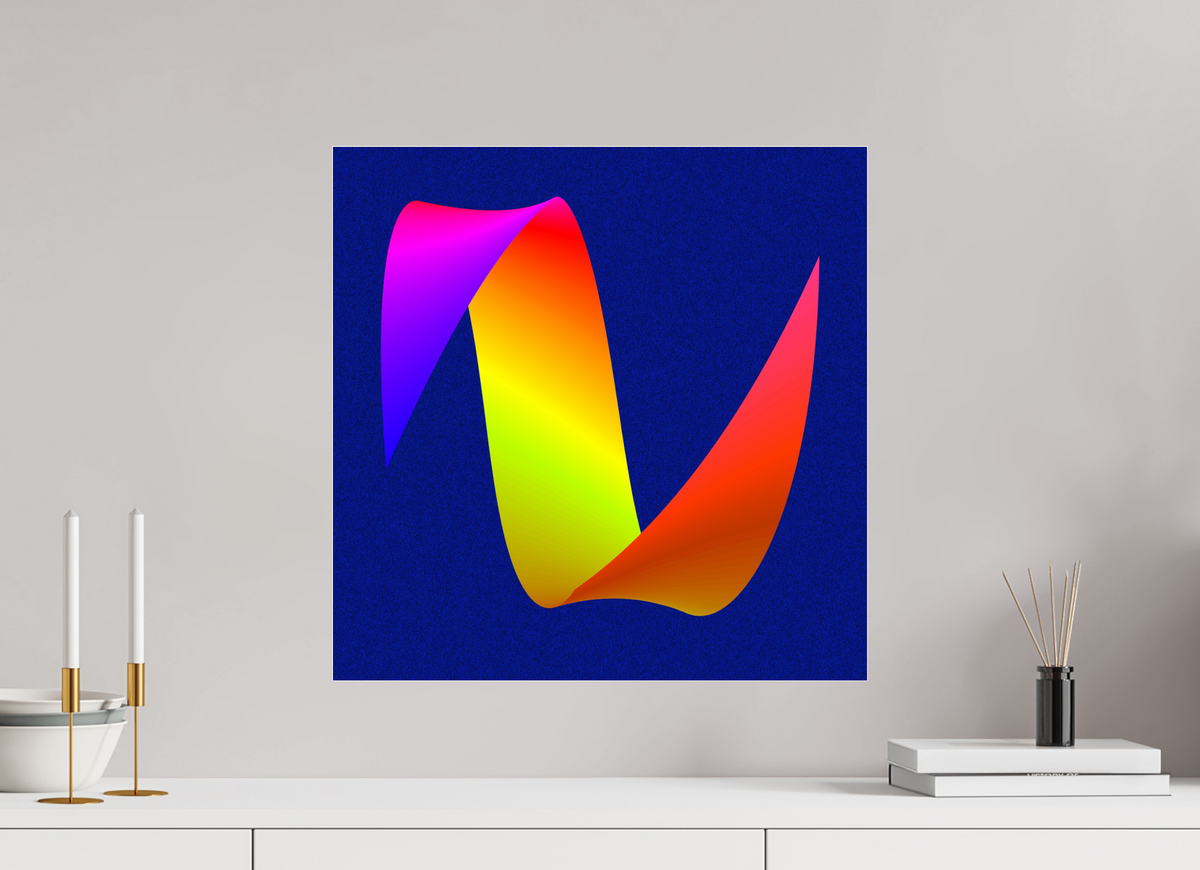 50 x 50 cm, Photo Print Under Acrylic Glass 092 Ascende