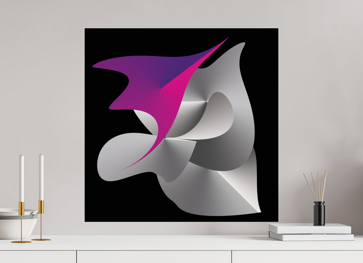 60 x 60 cm, Photo Print Under Acrylic Glass Flieger