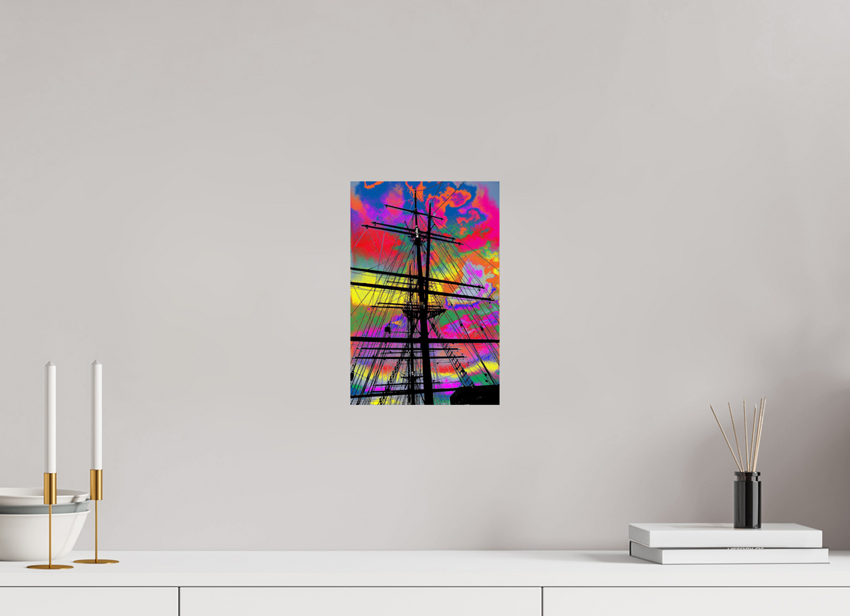 20 x 30 cm, Photo Print On Fuji Crystal DP II Segelschulschiff Deutschland 1